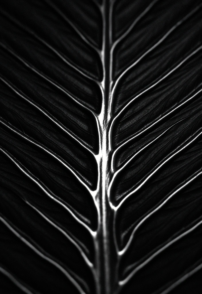 Decorative leaf structure